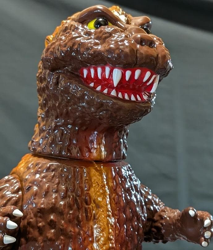 安楽案作ゴジラ1954（メディコムトイ）ギニョール版3期 ソフビフィギュア