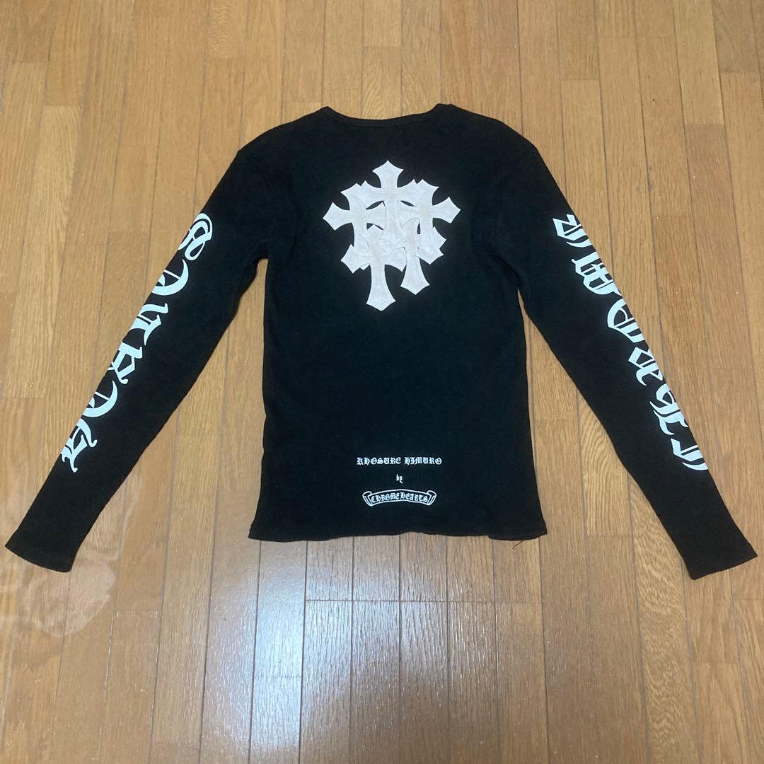 氷室京介 クロムハーツ コラボ ロングTシャツ 黒 Lサイズ 貴重 - メルカリ