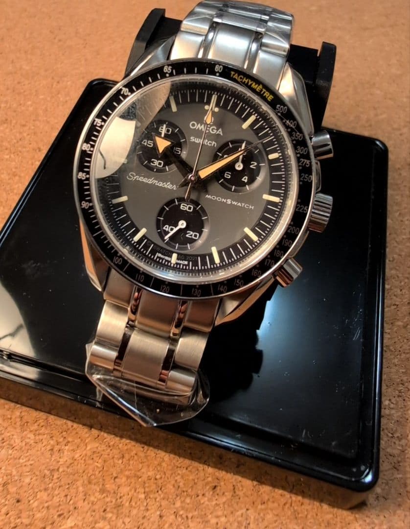 ムーンスウォッチ ヘリテージ サファイア メタルケース OMEGA✕SWATCH