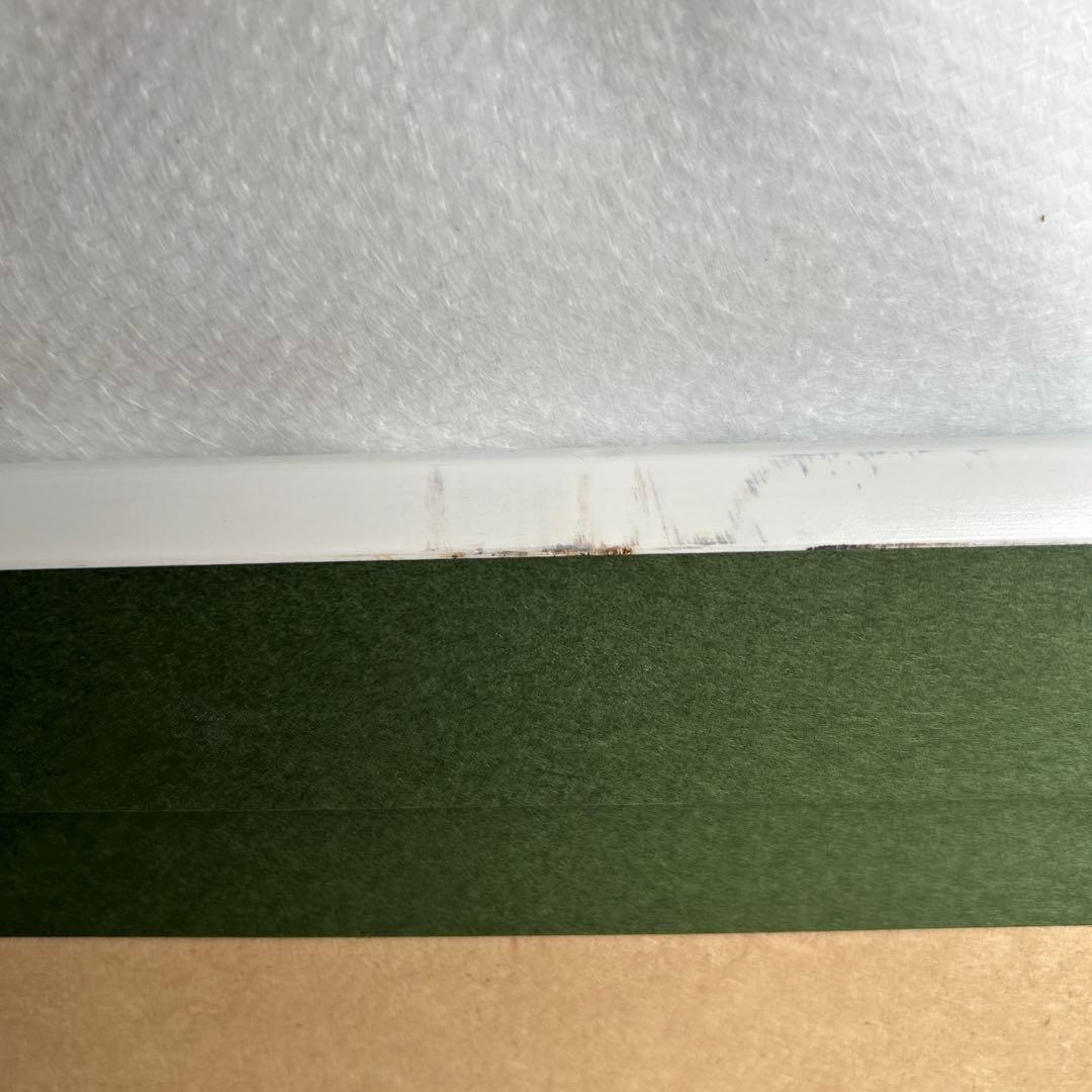 ミクスドメディア　版画 フカヒレ 電車が来るまで　アールビバン