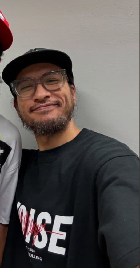 XL CHALLENGER S/S NOISE TEE BLACK 長瀬智也