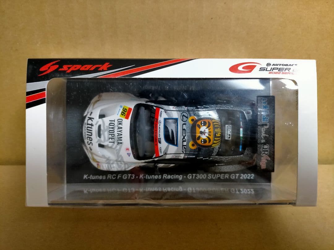 SPARK 1/43 スーパーGT 300 K-tunes RC F 2022