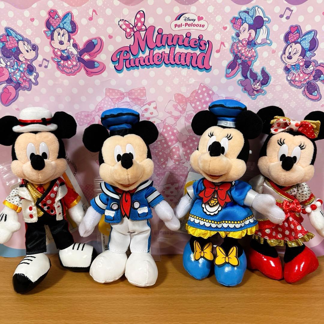 ミニーのファンダーランド　ぬいぐるみ　ぬいぐるみバッジ　ぬいば