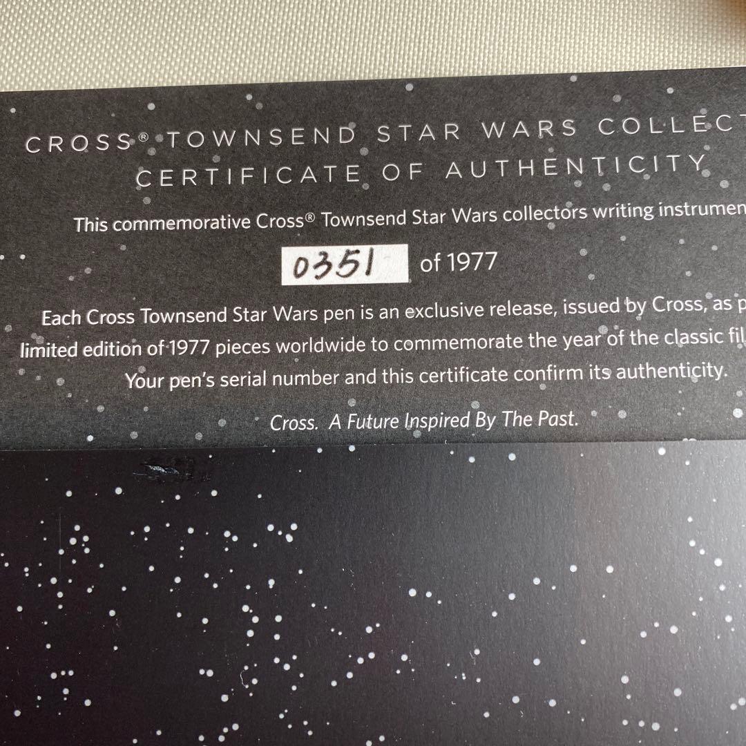 CROSS TOWNSEND スターウォーズ　ストロームトルーバー　万年筆