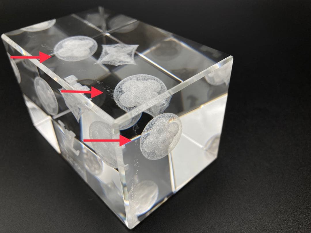 ルイ・ヴィトン LOUIS VUITTON ペーパーウエイト　クリスタルガラス