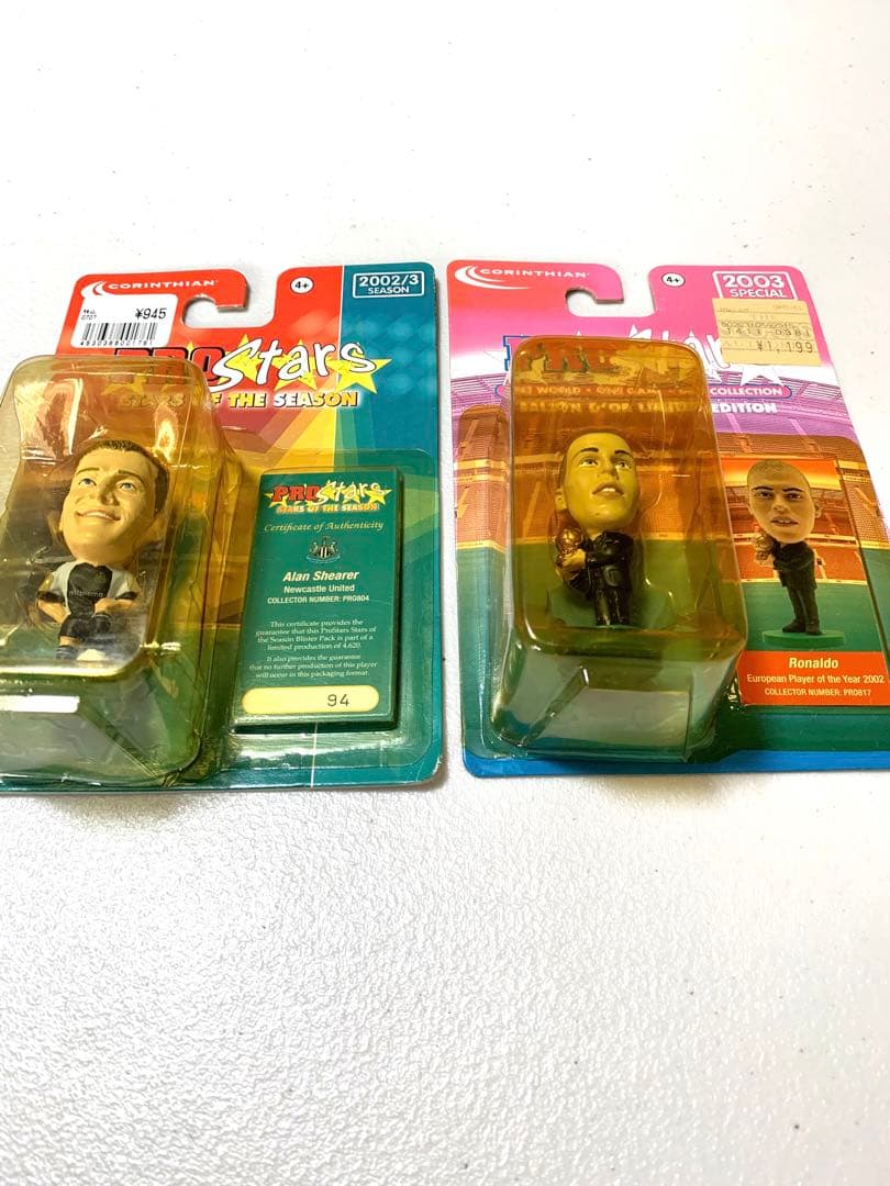 未開封　コリンシアン　欧州サッカー名選手フィギュア12体