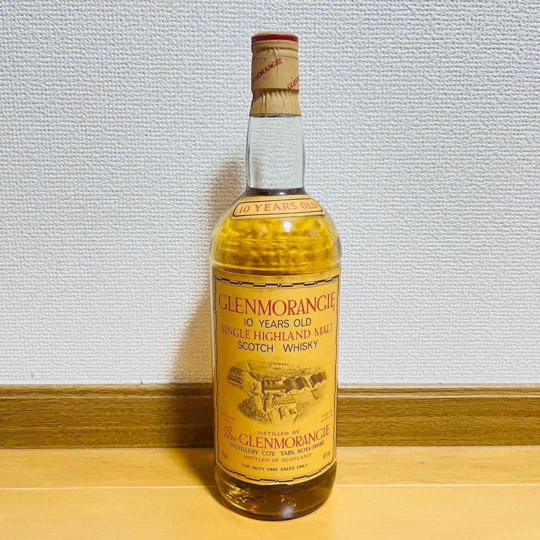 古酒】グレンモーレンジ モルトウイスキー 10年 1000ml