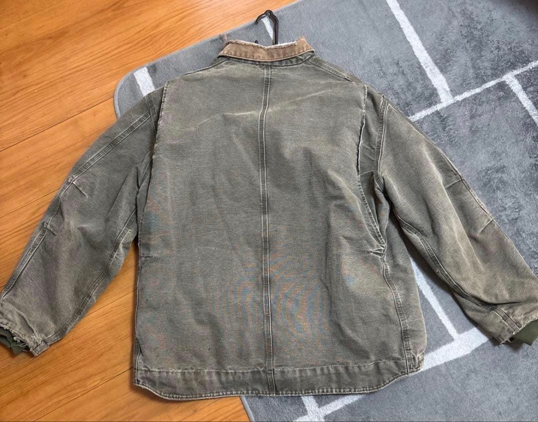 Carhartt オリーブグリーン デトロイトジャケットXL
