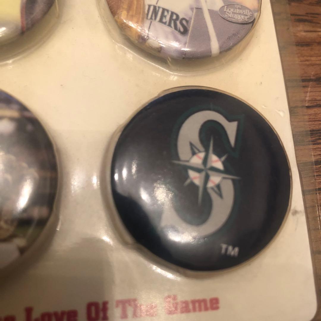 イチロー 缶バッジ シアトルマリナーズ