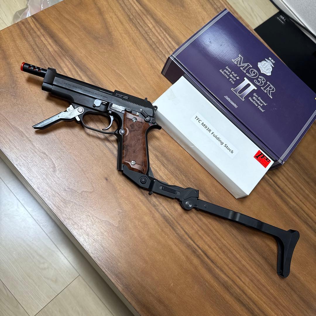 【ほぼ未使用】ガスガン KSC M93RⅡ ※ストック無し