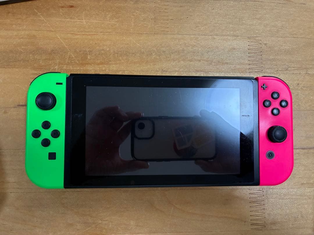 動作確認済Switch 本体 箱付＋追加Joy-Con＋128GBmicroSD
