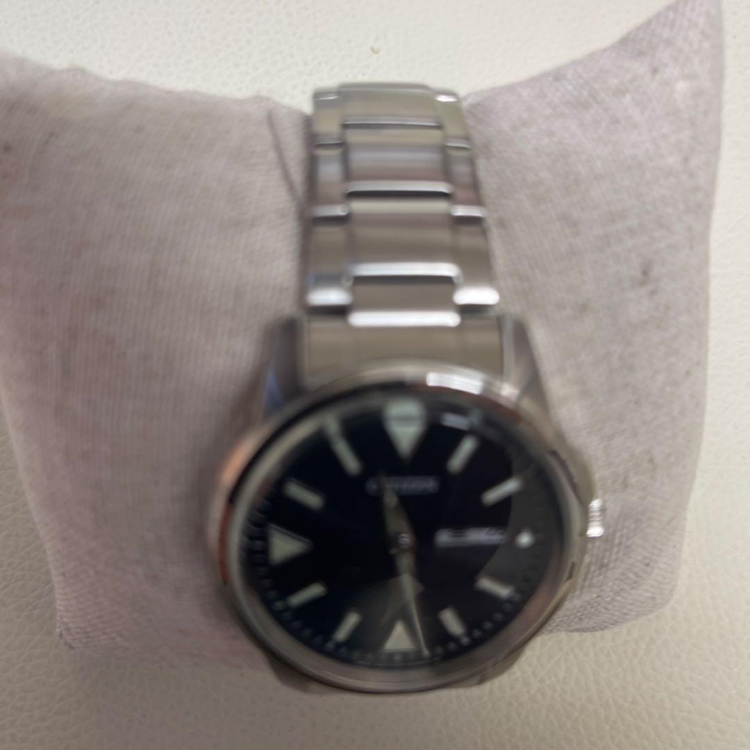 CITIZEN クォーツ腕時計 ダークブルー