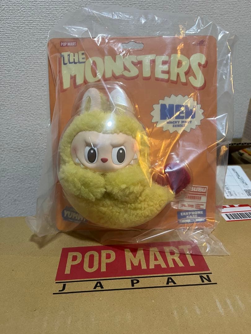 正規品 POPMART LABUBU イヤホンケース ラブブ エビフライ 2個