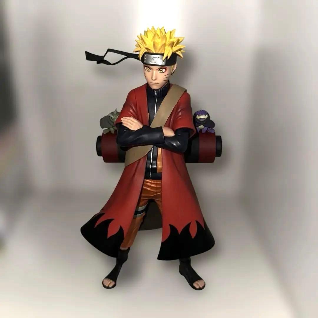 一番くじNARUTO A賞 うずまきナルト(仙人モード)⚠️初期不良大あり 左