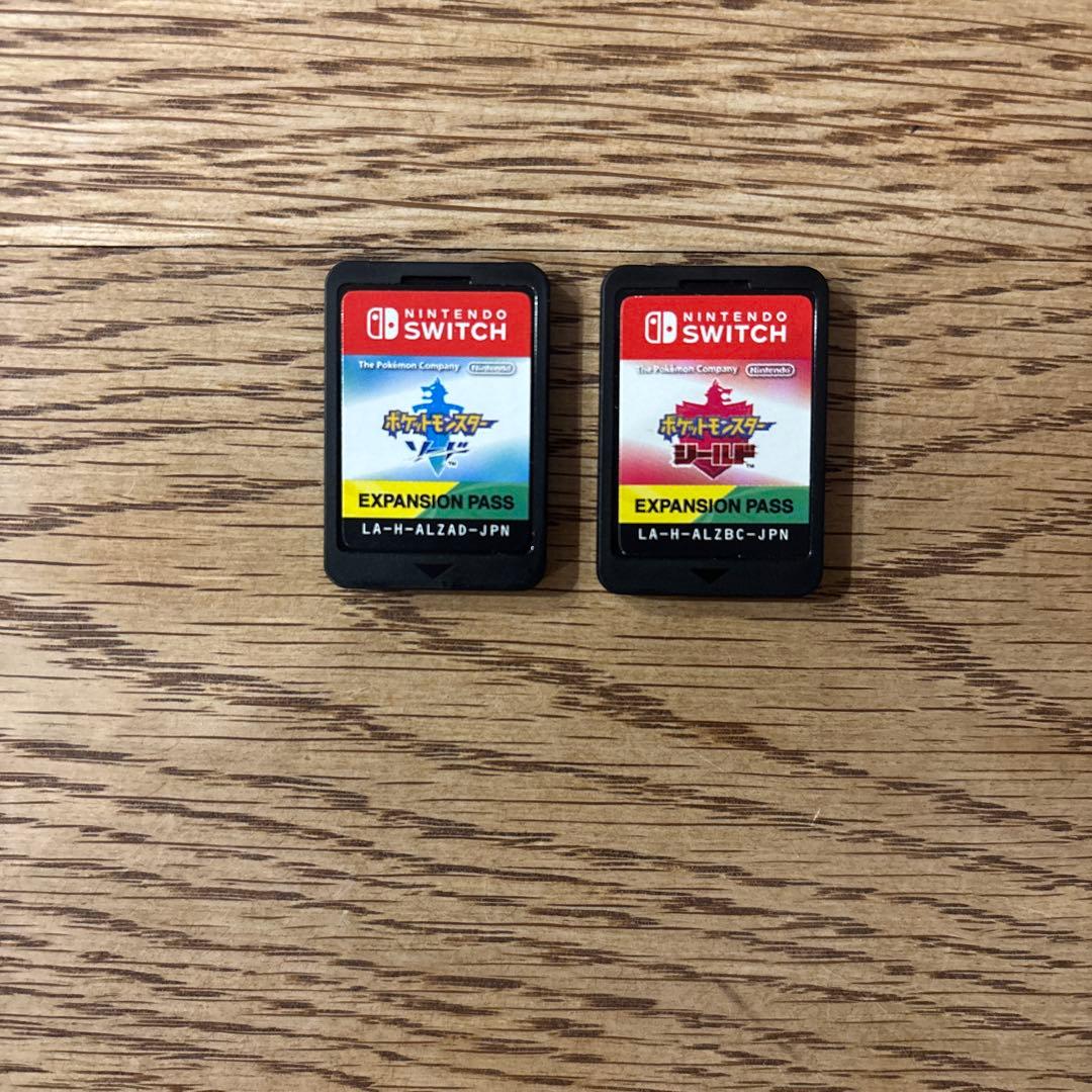 ポケットモンスター ソード+エキスパンションパス　シールド　2本セット
