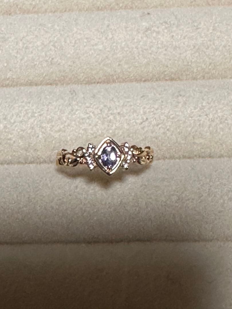 k10リング　タンザナイト