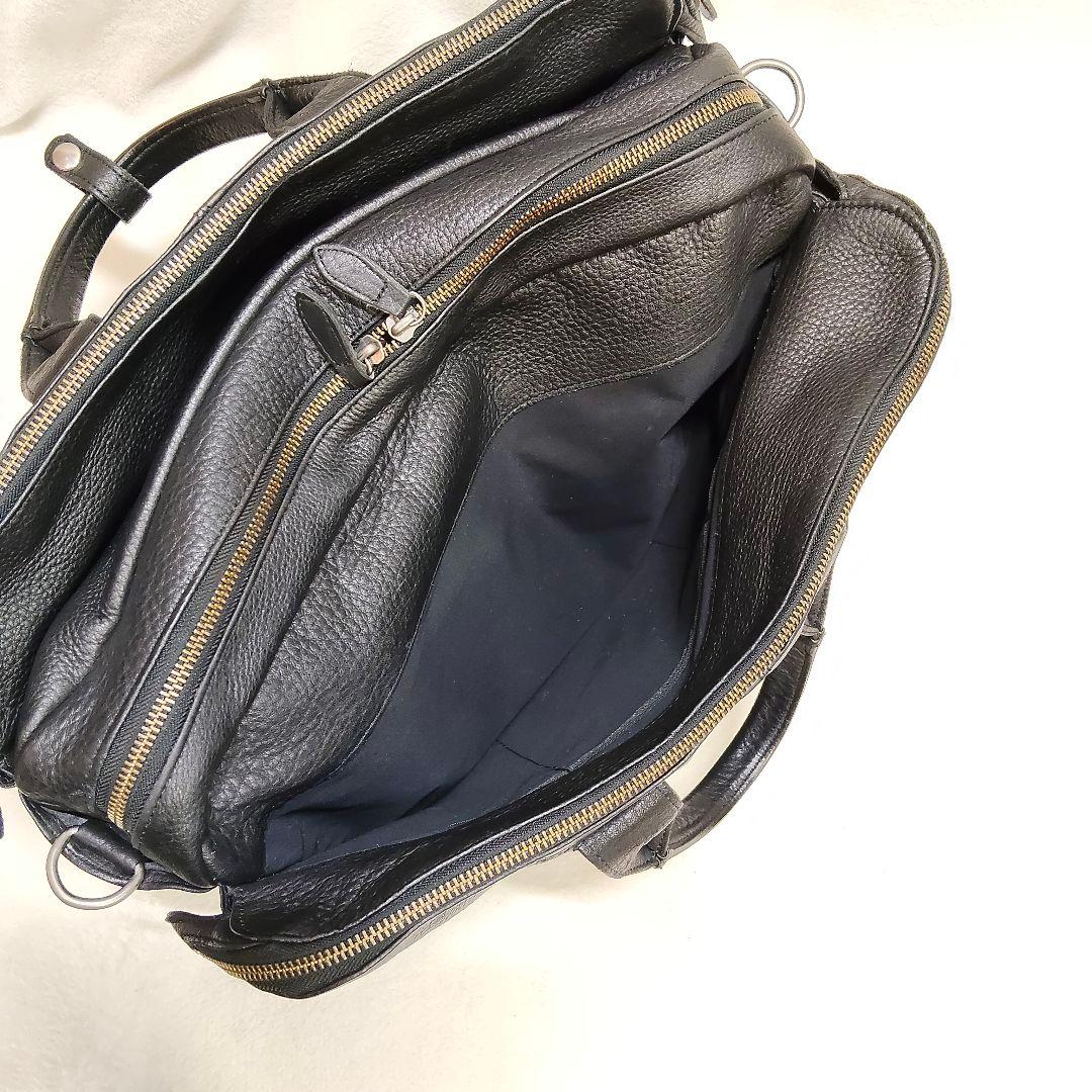 ポーター ウィズ 2WAY ブリーフケース ビジネスバッグ ブラック