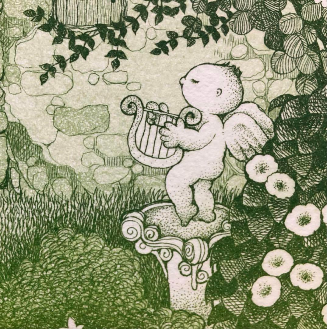 絵画・額縁・銅版画・上砂理佳・Prelude・エッチング・メルヘン・美術