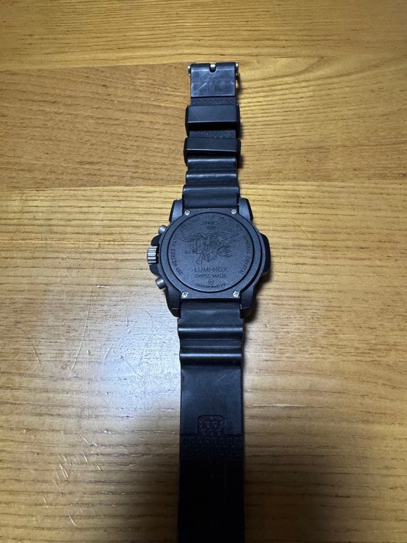 ルミノックス ネイビーシールズ 3080 グリーン 希少 クロノグラフ