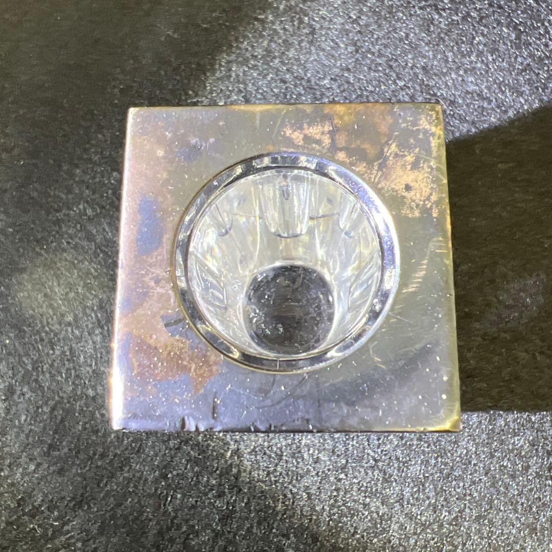 銀製刻印 透彫小花入 180g高さ6㎝ 東Y7-1218☆2F