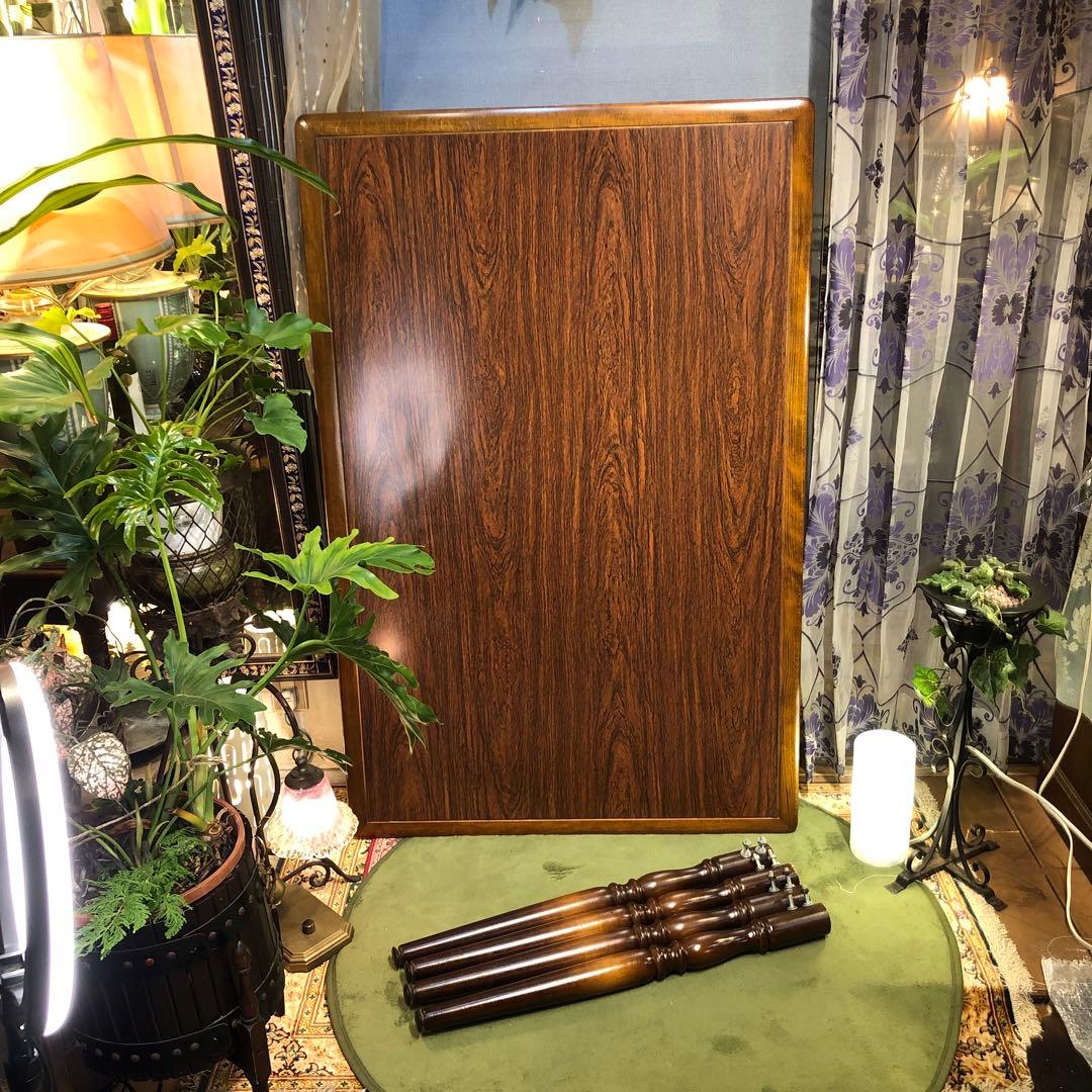 Sale 極美品キツツキマーク ヴィンテージ コロニアル メラニントップテーブル