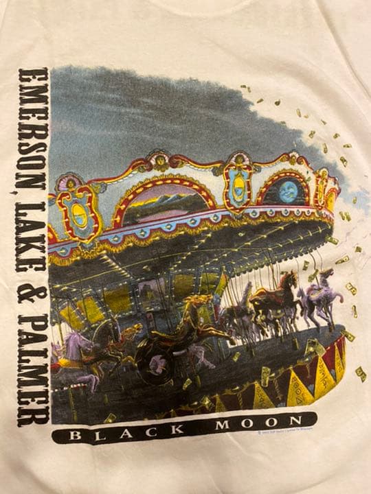 EMERSON LAKE PALMER TOUR 1992 Tシャツ XL CAMDEN CARSON