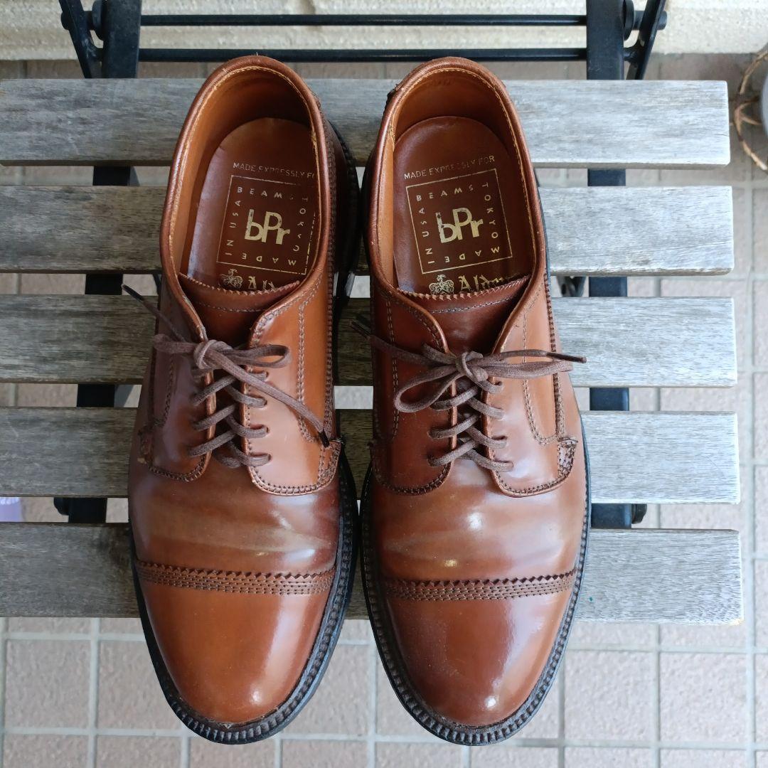 【 Alden 】ATOM CapToe ウイスキー コードヴァン US8D