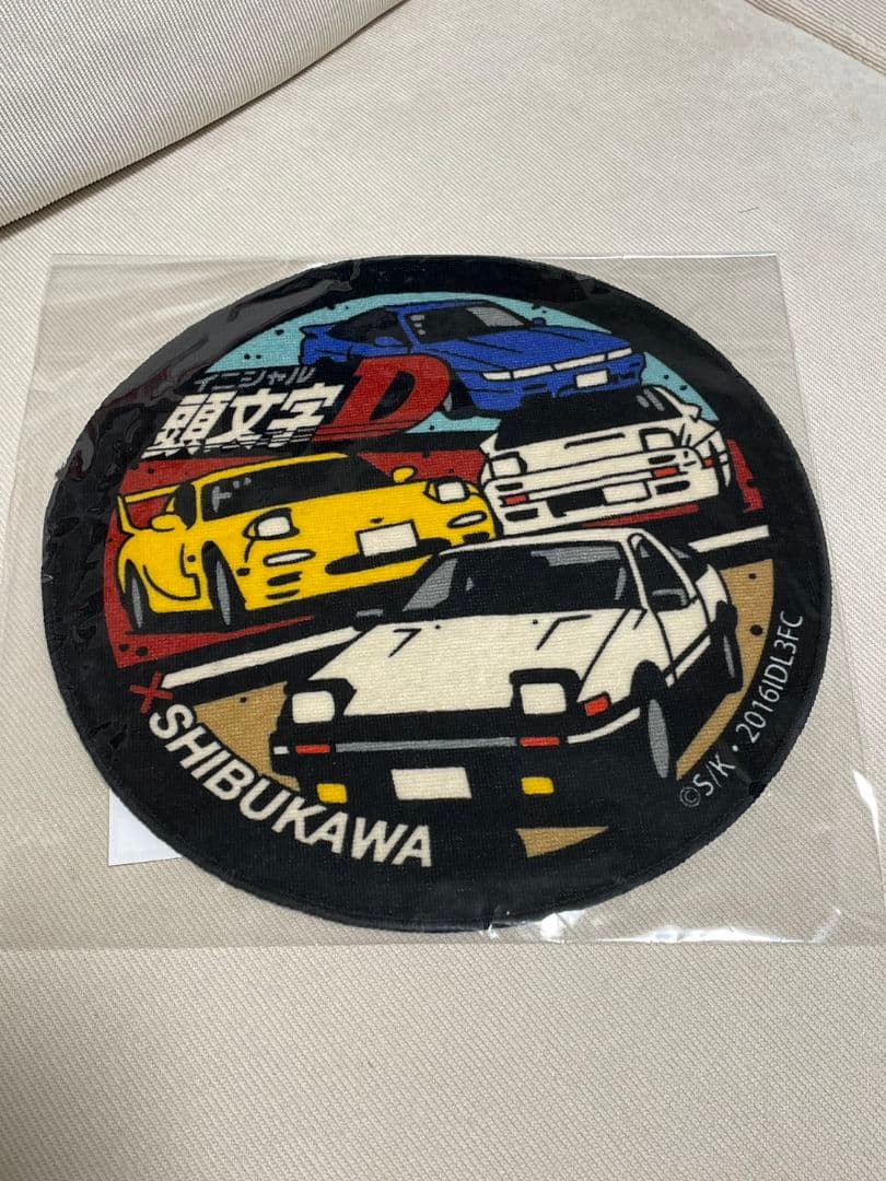 【全種類7種】頭文字D 限定 マンホールハンドタオル