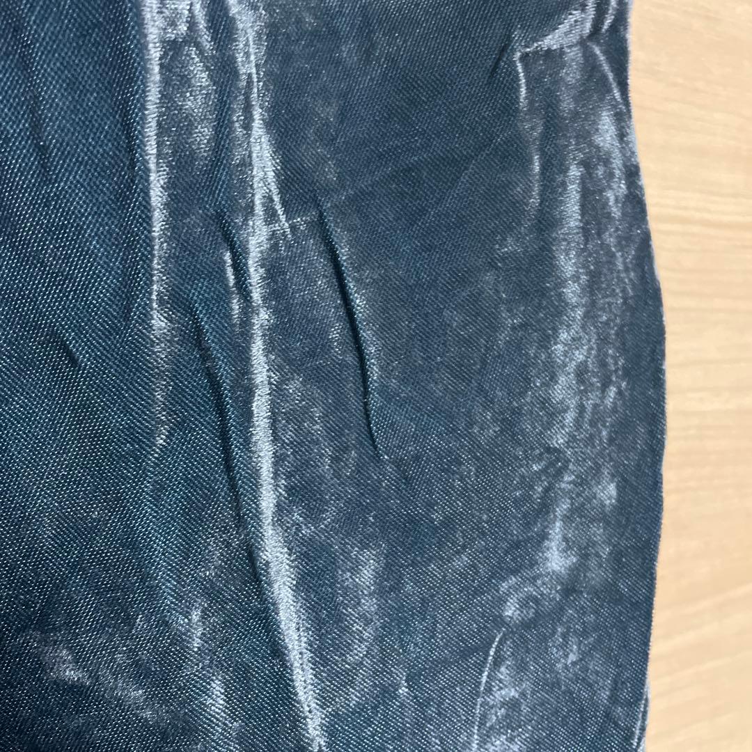 名作AD2008【コムデギャルソン】薄手ベロアペンギンパンツ サルエル