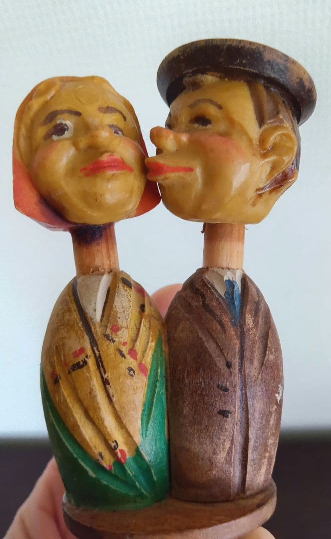 ANRI アンリ からくり人形 イタリア製 ボトルストッパー アンティーク