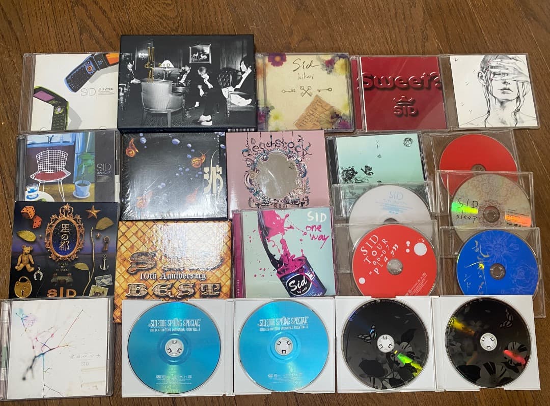 シド SID グッズやDVDまとめ売り