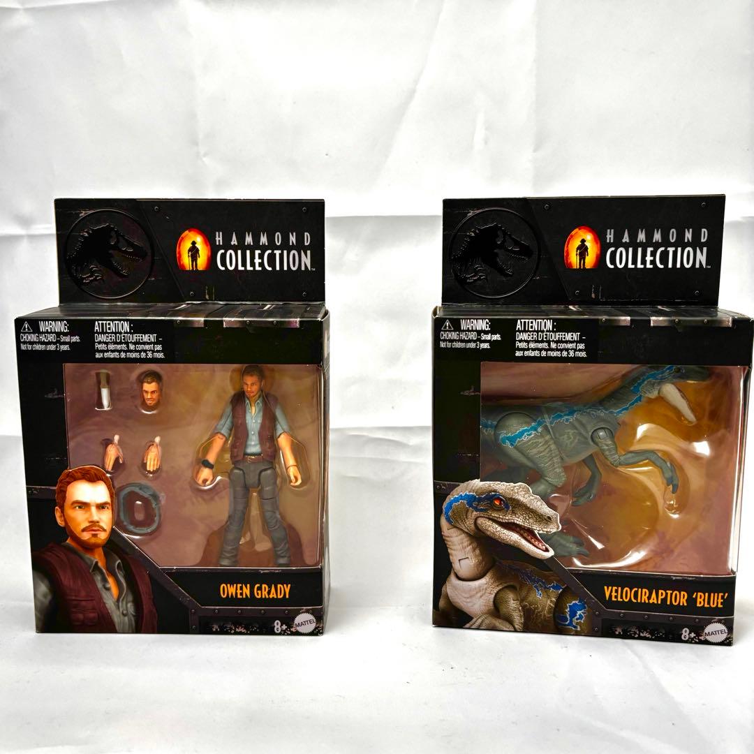 ジュラシックワールド ハモンドコレクション オーウェン、ブルー