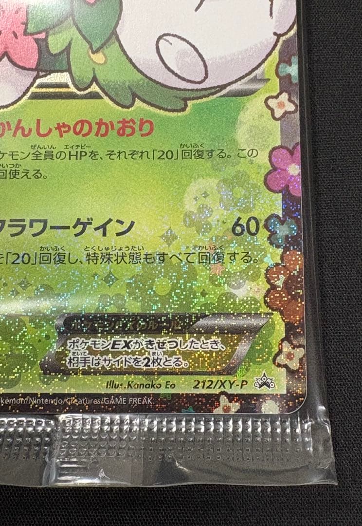 ポケカ　シェイミEX　ポケキュン　プロモカード