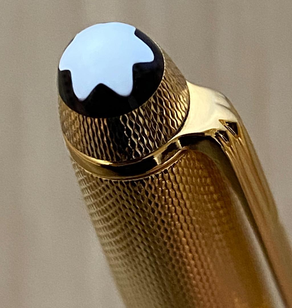 超美品 モンブラン ソリテール 1644 ゴールドプレート バーレイ