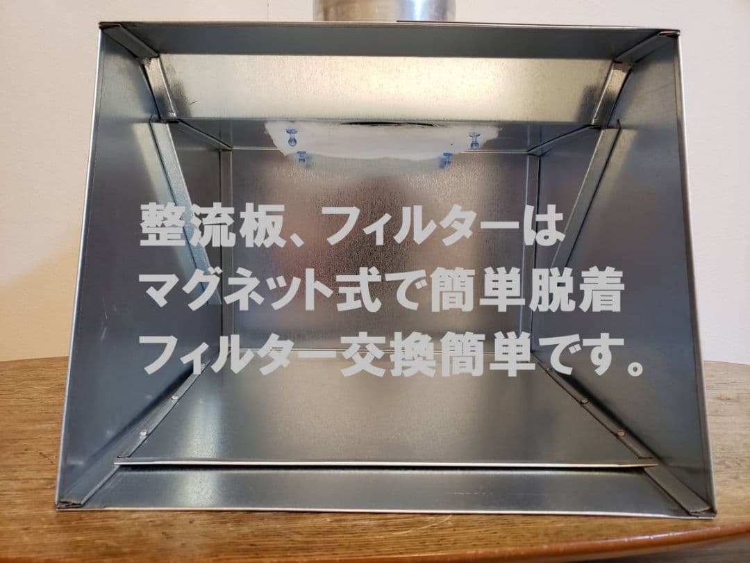 G-BOOTH S-03 コンパクト塗装ブース実用新案 風量475m3/h 整流 板