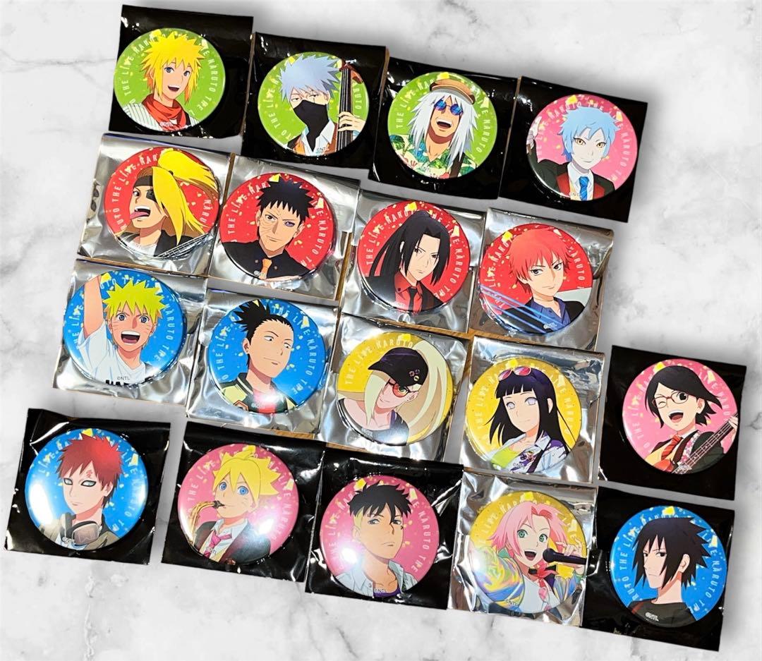NARUTO - ナルト - THE LIVE 缶バッジ おまけ付き