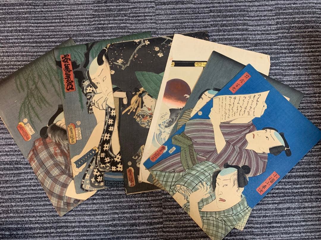 浮世絵　6点セット 楽天市場】ビーズキット ダイヤモンドフィックス 浮世絵コレクション