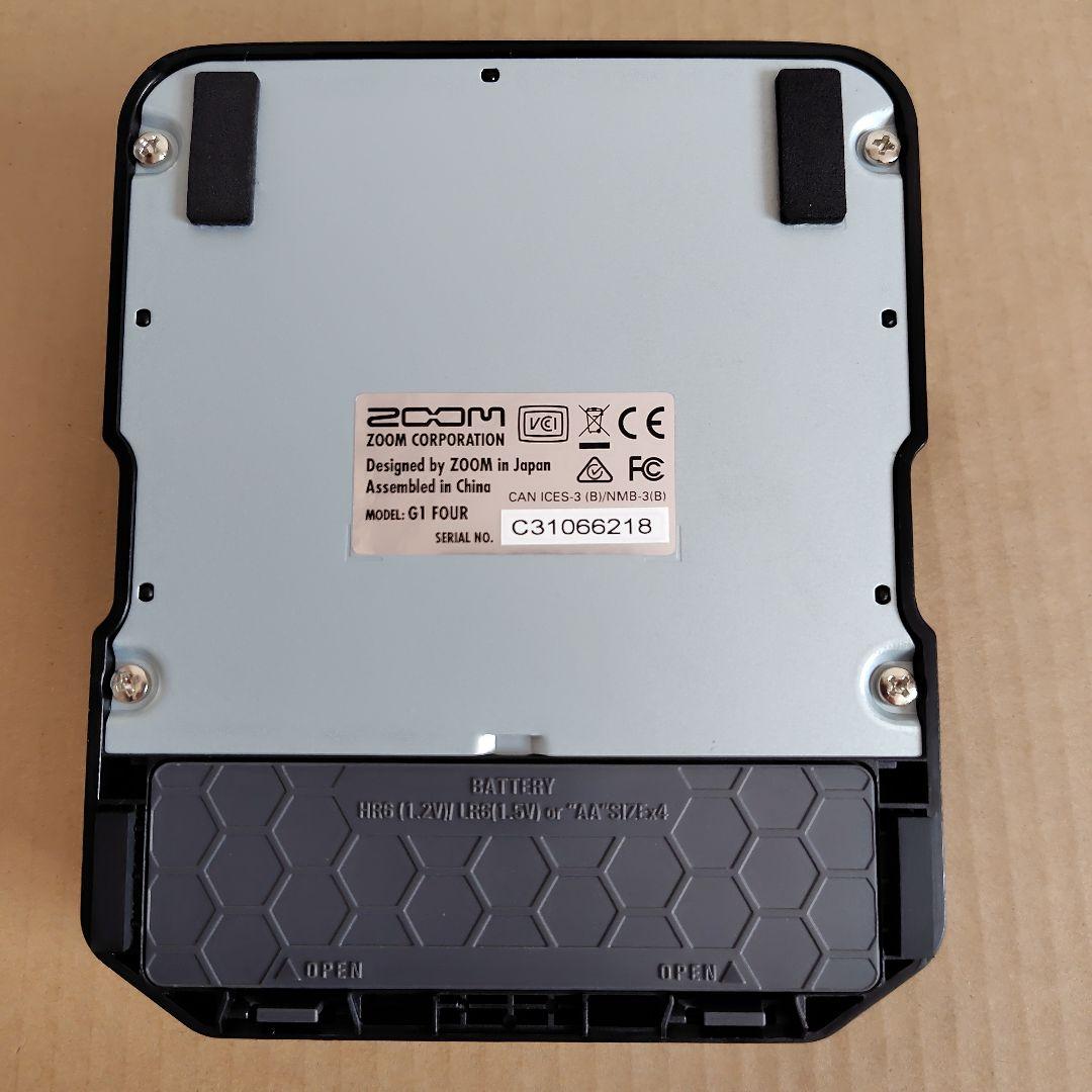 ZOOM G1 FOUR 純正アダプター付き
