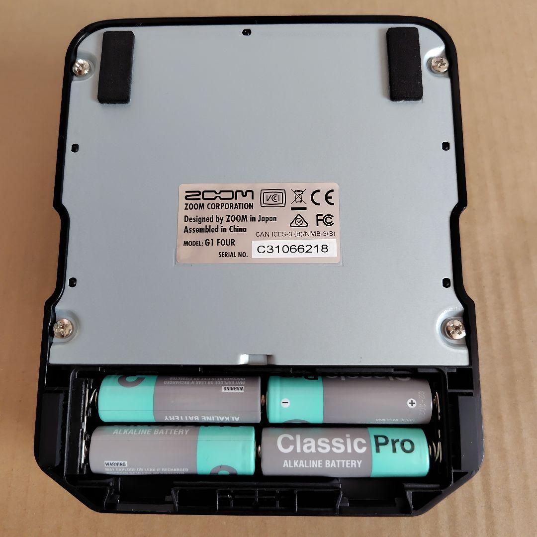 ZOOM G1 FOUR 純正アダプター付き