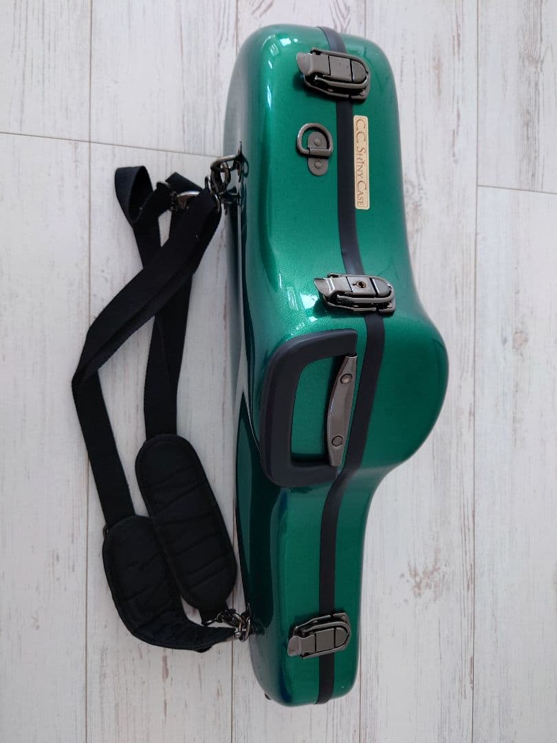 グリーン サックスケース ハードケース