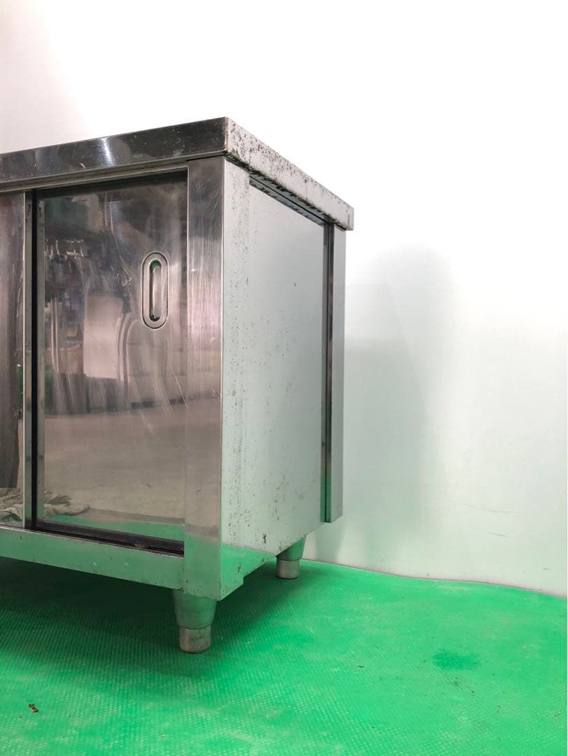 ☆地域限定送料無料☆工場整備品☆キャビネットテーブル 幅900