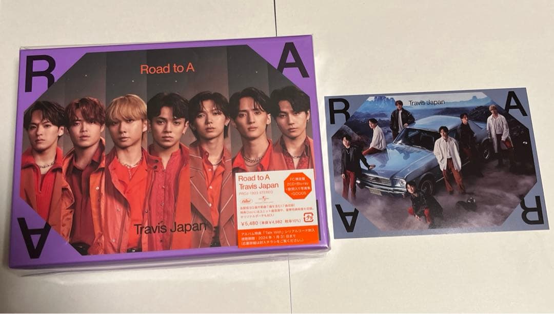 Travis Japan Road to A FC盤Blu-ray ポーチ付