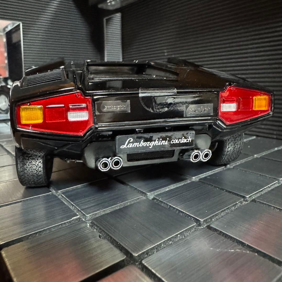 絶版未展示品 京商 1/18 ランボルギーニ カウンタックLP400 ブラック