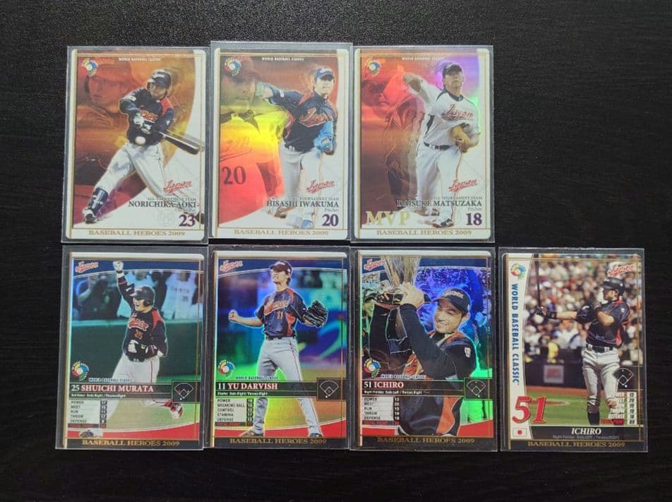 WBC日本代表フルコンプセット ベースボールヒーローズ BBH