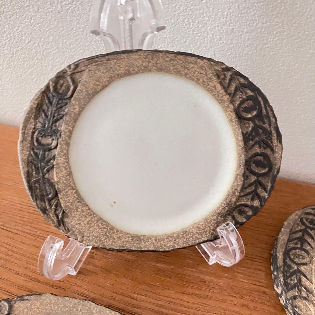 作家もの 陶芸家 カップ&ソーサー（プレート） 美術品・アンティーク