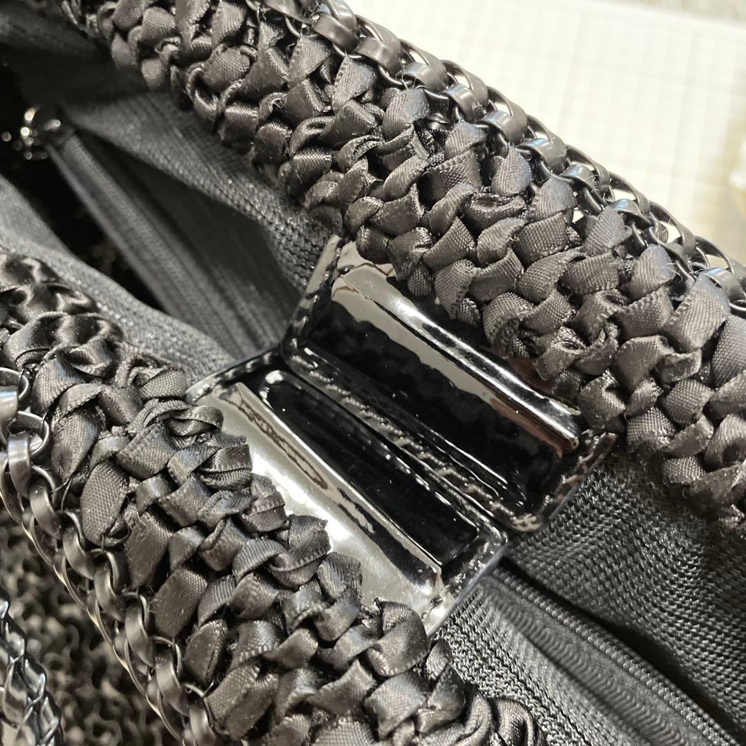 ANTEPRIMA セッキオ マットブラック ハンドバッグ