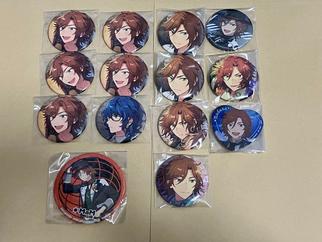 三毛縞斑　缶バッジ　100点以上　まとめ売り　グッズ　あんスタ　フィーチャー