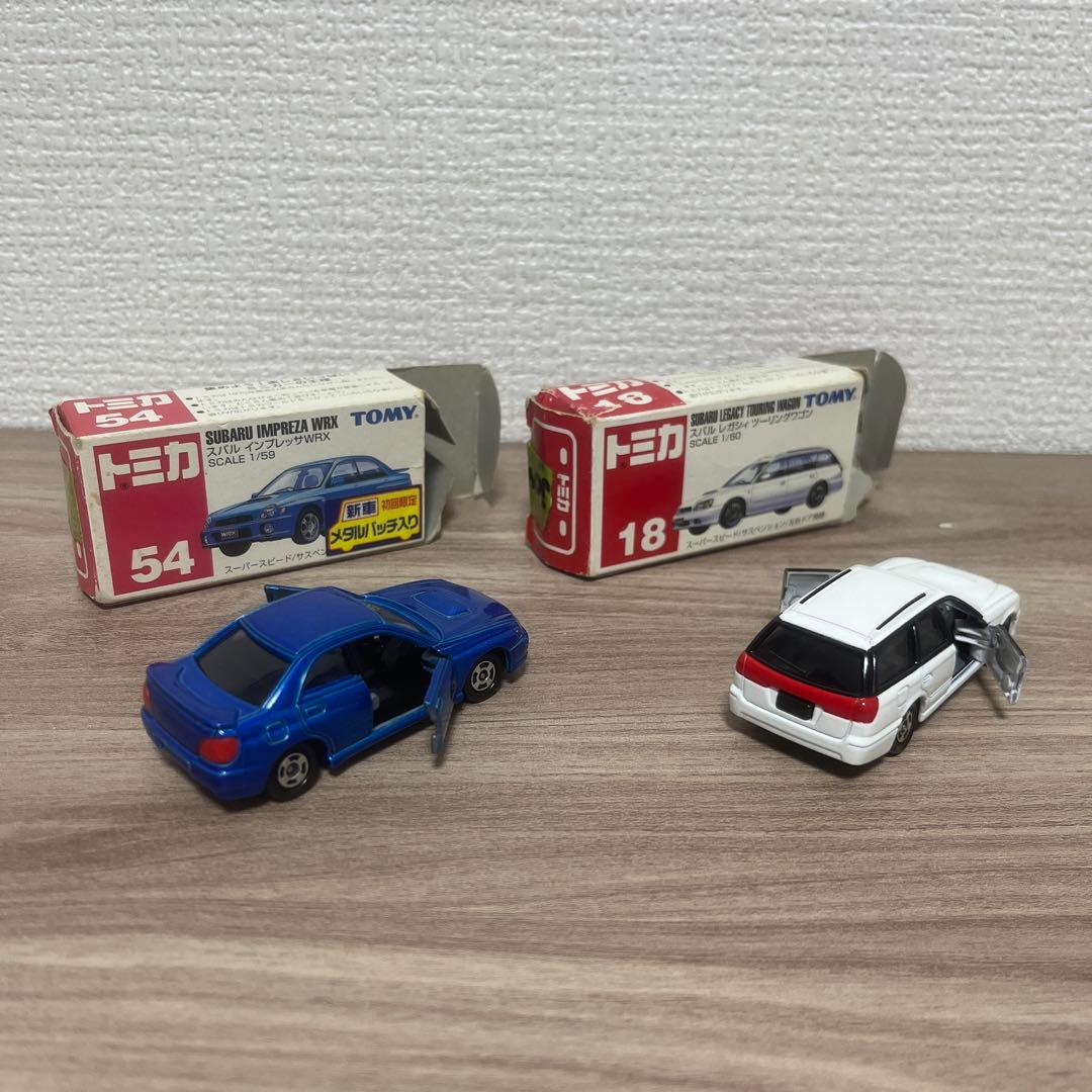 トミカ　スバルインプレッサWRX/レガシィツーリーグワゴン