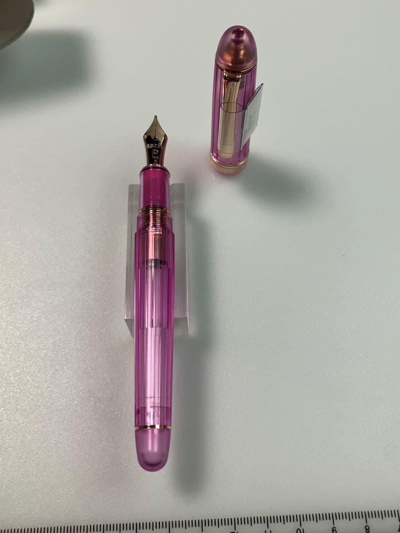 初期ロット PLATINUM #3776 センチュリー ニース リラ B-nib