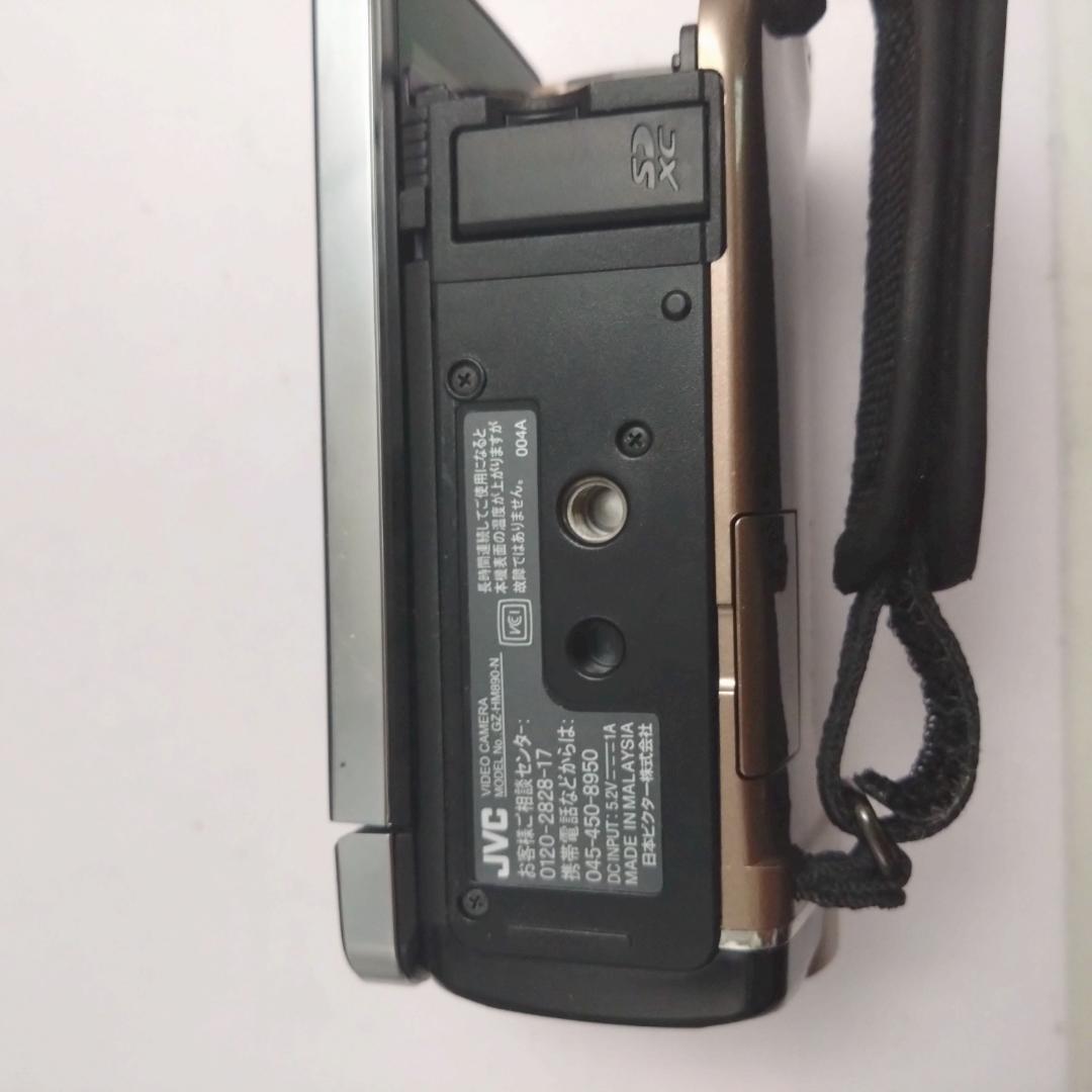 JVCケンウッド Everio　GZ-HM890-N ビデオカメラ 動作中古